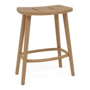 Tabouret de Bar d'extérieur 48 - Solid | Outdoor Counter Height Stool 48 - Solid - Solid Support Outdoors - Pacific Compagnie.
