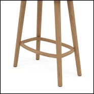 Tabouret de Bar d'extérieur 48 - Solid | Outdoor Counter Height Stool 48 - Solid - Solid Outdoor Decor - Pacific Compagnie.