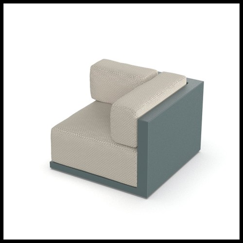 Canapé Modulable 111 - Gatsby - Gris - Pacific Compagnie.