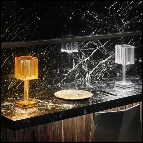 Lampe Gatsby Square Orange Vondom Pacific Compagnie