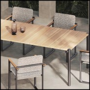 Chaise  111 - Tulum | Dining Chair Tulum - Tulum Dining Furniture - Pacific Compagnie.