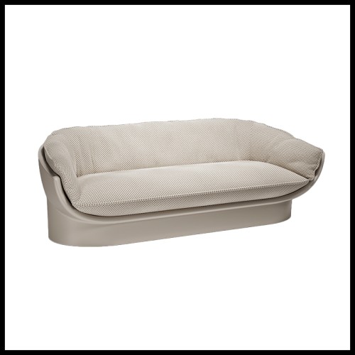 Canapé Vondom collection Luna finition gris