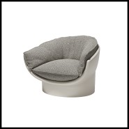 Fauteuil Vondom, collection Luna avec dimensions 107 x 84 x 71 cm