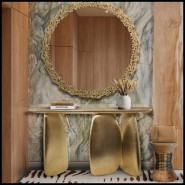 Console 155 - Galets d'Or | Console 155- Galets d'Or - Gold Galets console detail - Pacific Compagnie.