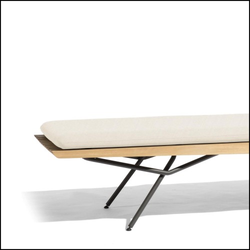 Chaise Longue 48 - San | Sun Lounger 48 - San - Modern San lounger - Pacific Compagnie.
