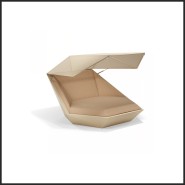 Daybed Vondom, Faz collection with foldable Canopy