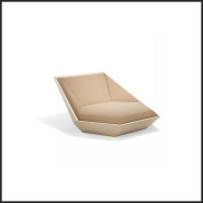 Daybed Vondom, Faz collection without foldable Canopy