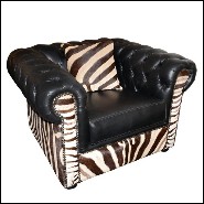 Fauteuil PC - Zebra - Décoratif - Pacific Compagnie.