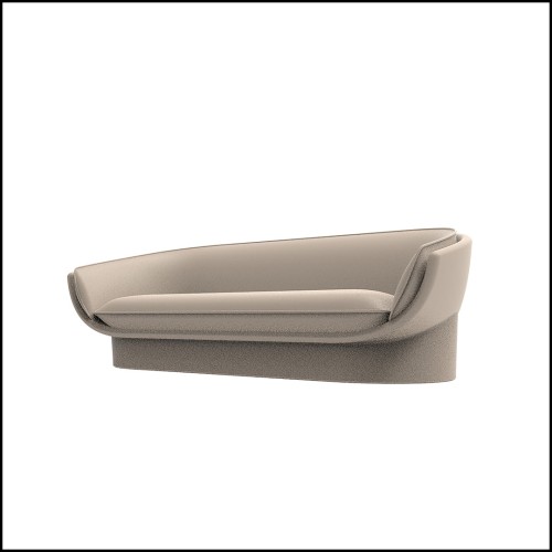 Sofa Vondom, Collection Luna dimensions : 237 x 59 x H71 cm