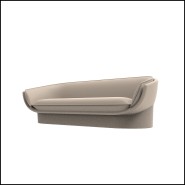 Sofa Vondom, Collection Luna dimensions : 237 x 59 x H71 cm