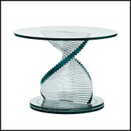 Table Basse 194 - Spin Low - Bois naturel - Pacific Compagnie.