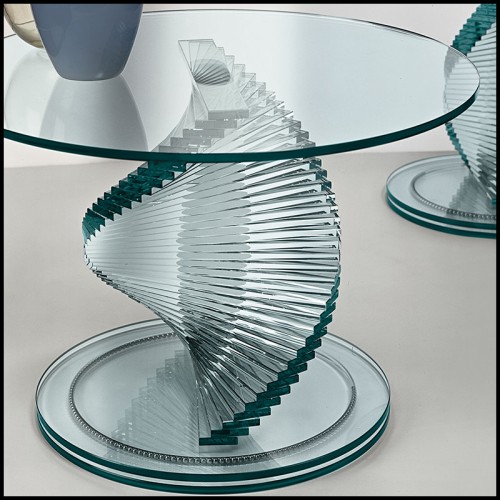 Coffee Table 194 - Spin Low - Modern living room - Pacific Compagnie.