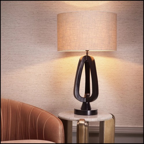 Table d'Appoint Albion beige - Pacific Compagnie.