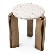 Table d'Appoint Albion marbre - Pacific Compagnie.