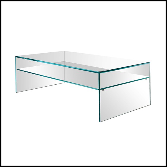 Coffee Table 194 - Anita glass - Pacific Compagnie.