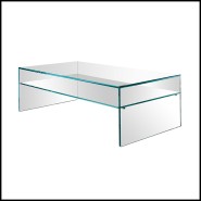 Coffee Table 194 - Anita glass - Pacific Compagnie.