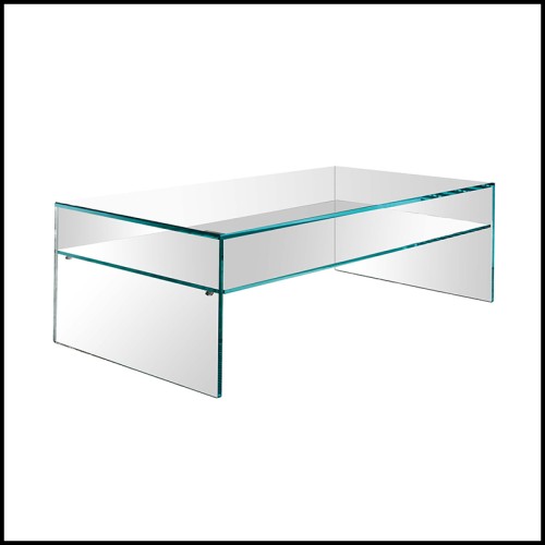 Coffee Table 194 - Anita glass - Pacific Compagnie.