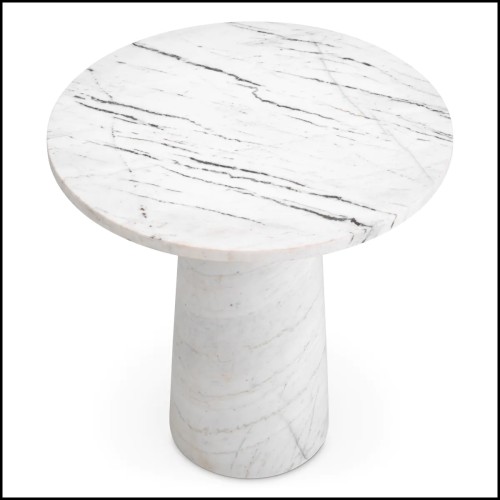 Table d'Appoint 24 - Terry - Marbre - Pacific Compagnie.