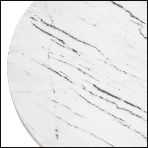 Table d'Appoint 24 - Terry | Side Table Terry - Marble Top - Pacific Compagnie.