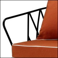 Chaise d'Extérieur 24 - Clifton | Outdoor Chair Clifton - Eichholtz - Matte Black - Pacific Compagnie.