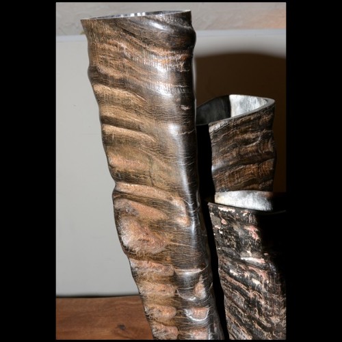 Vase PC - Vase Horns - Naturel - Pacific Compagnie.