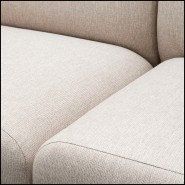 Detail du Tissu Loki Naturel du canapé Sebastian chez Pacific Compagnie