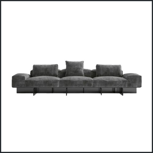 Canapé 194 - Clear | Modular Sofa 194- Clear - Grey Fabric - Pacific Compagnie.
