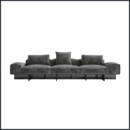 Canapé 194 - Clear | Modular Sofa 194- Clear - Grey Fabric - Pacific Compagnie.