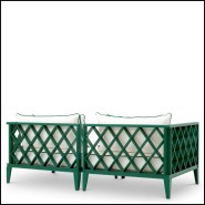 Canapé d'extérieur 24 - Ocean Club S | Outdoor Sofa Ocean Club - Stainless Steel Outdoor Sofa - Pacific Compagnie.