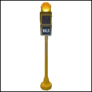 Feu de signalisation Chicago anée 1950 métal