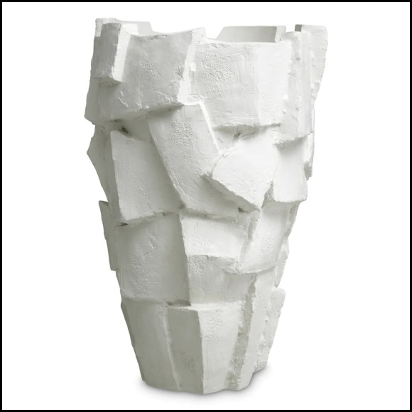 Seville planter from Eichholtz in matte white finish