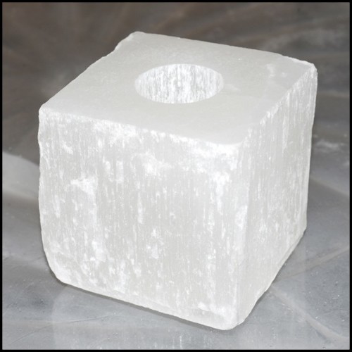 Candle holder DK Home - Crystal Rock Cube