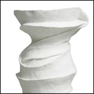 Jardinière 24 - Horta | Planter Horta - Matte White Finish Planter - Pacific Compagnie.