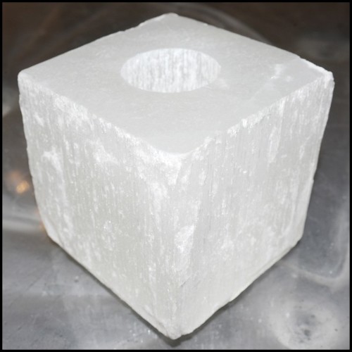 Candle holder DK Home - Crystal Rock Cube