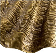 details of the brass vintage brass finish of the Decorative Object Eiccholtz Amandine