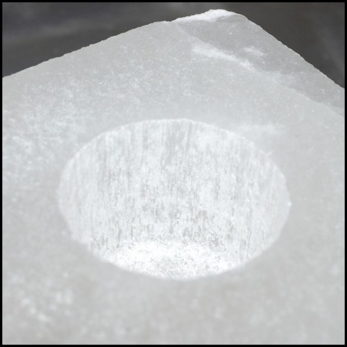 Candle holder DK Home - Crystal Rock Cube