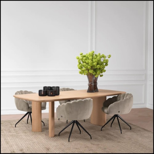 Table de repas 24 - Harmonie S - Qualité Eichholtz - Pacific Compagnie.