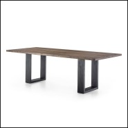 Table à Manger 154 - Rewood Empty - Riva 1920 - Pacific Compagnie.