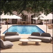 Table Basse Extérieur 24 - Erato | Coffee Table Outdoor Erato - Modern Outdoor Coffee Table - Pacific Compagnie.