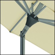 Parasol 86 - Alu Twist | Sunshade Alu Twist - Twist Mechanism - Pacific Compagnie.