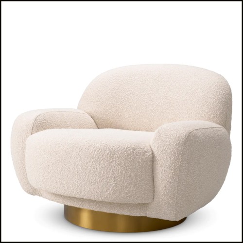 Fauteuil Pivotant 24 - Udine | Swivel Chair Udine - Eichholtz Chair - Pacific Compagnie.