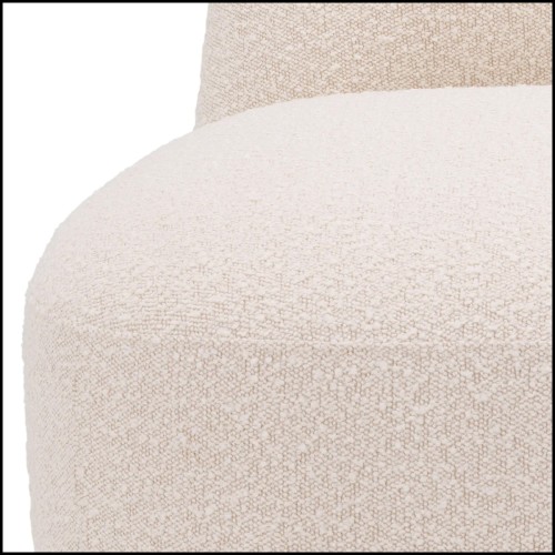 Fauteuil 24 - Björn - Björn Armchair Bouclé Cream - Pacific Compagnie.