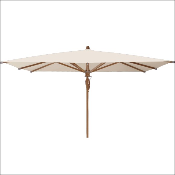 Parasol 86 - Teakwood - Teak Sunshade - Pacific Compagnie.