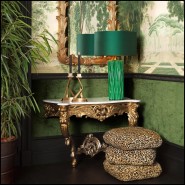 Console 24 - Rococo - Marbre blanc - Pacific Compagnie.