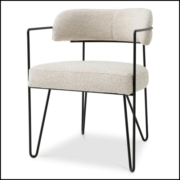 Chaise de salle à manger 24 - Giuseppe - Chaise Giuseppe Eichholtz - Pacific Compagnie.