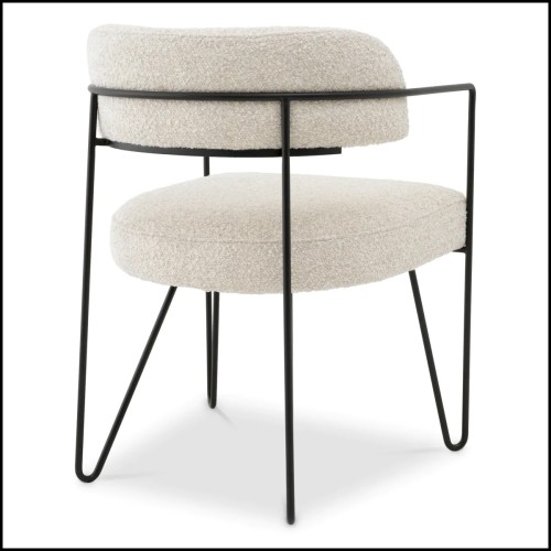 Chaise de salle à manger 24 - Giuseppe | Black Feet Dining Chair Giuseppe - Pacific Compagnie.