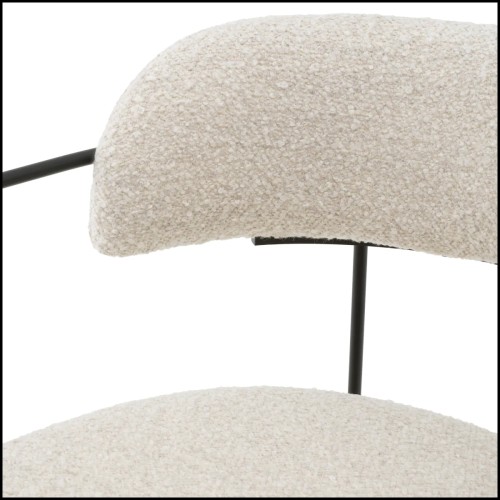 Chaise de salle à manger 24 - Giuseppe - Chaise Giuseppe acier - Pacific Compagnie.