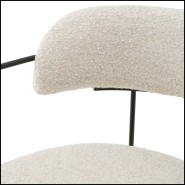 Chaise de salle à manger 24 - Giuseppe - Chaise Giuseppe acier - Pacific Compagnie.