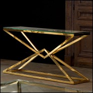 Console 24 - Connor | Glass Top Console Table Connor - Pacific Compagnie.