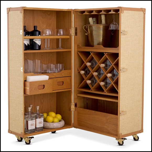 Bar 24 - Martini Bianco - Armoire Bar Martini Bianco, Bar de luxe - Pacific Compagnie.